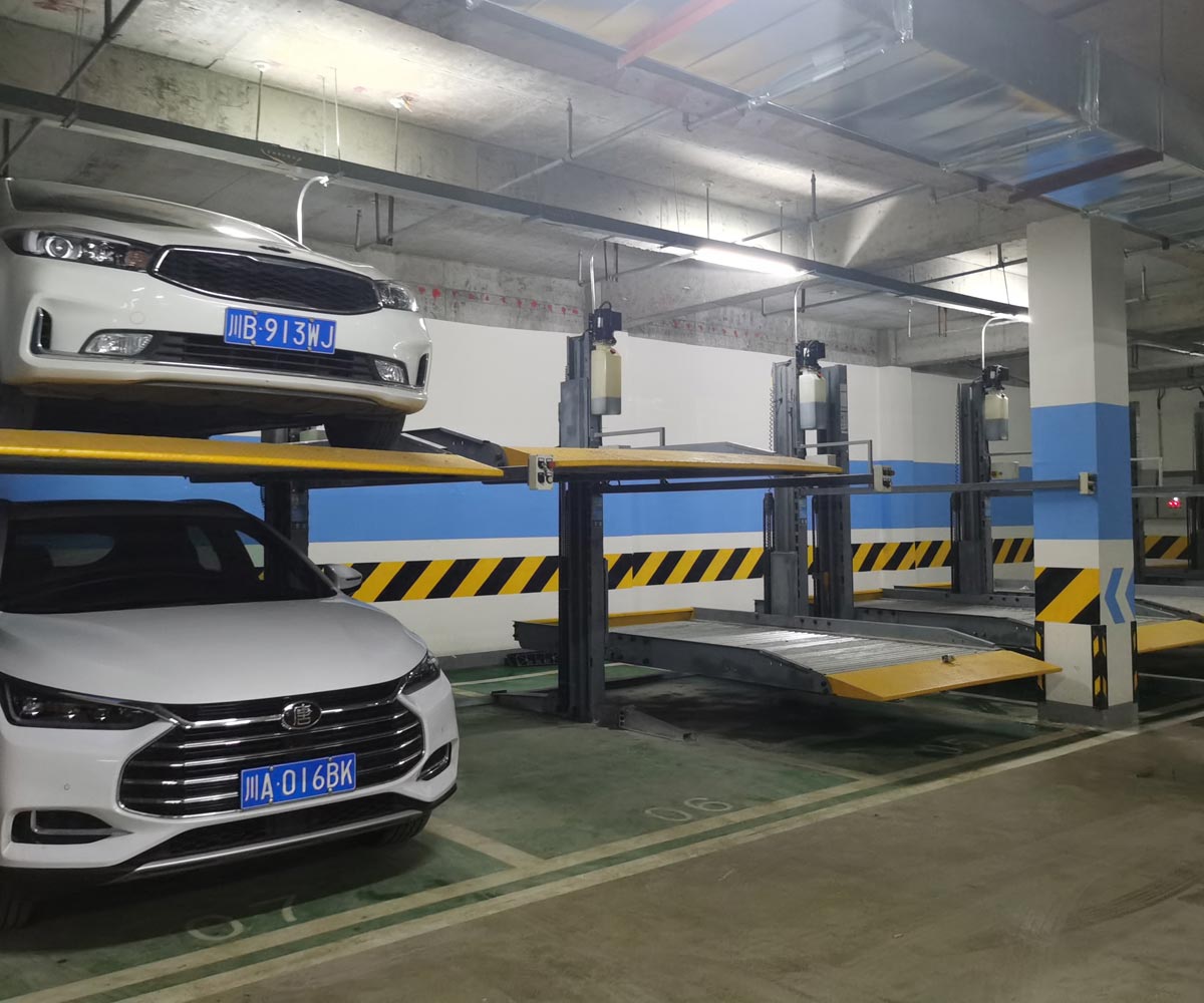 雲南地下室簡易式機械式立體車庫